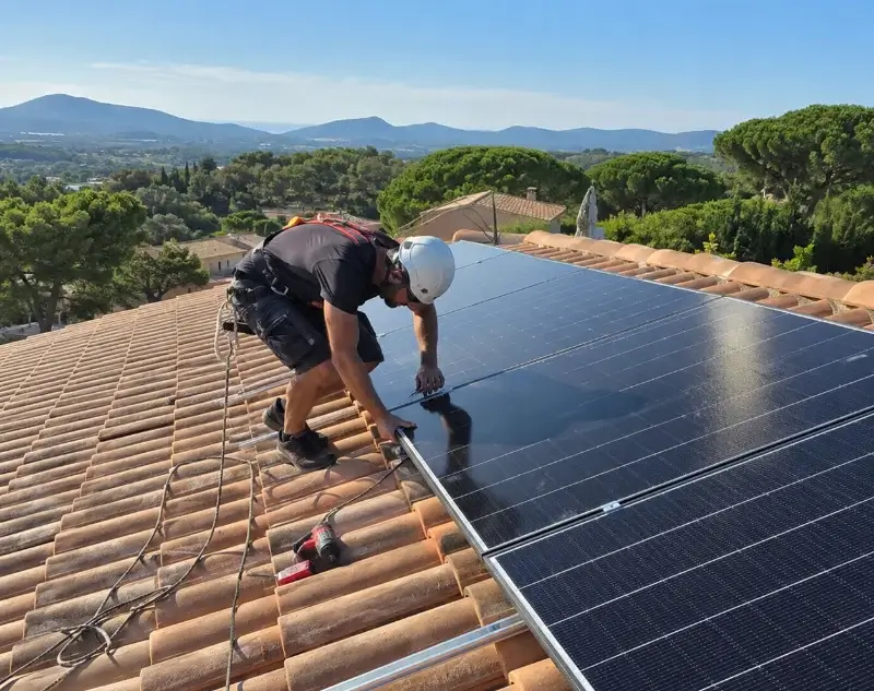 Installateur panneaux solaires Alixan — pose photovoltaïque sur toiture